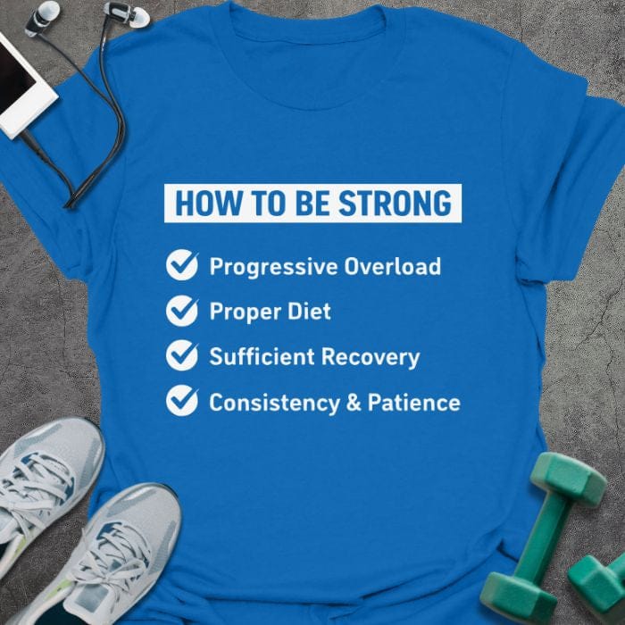 T-Shirt Royal / XS Be Strong T-Shirt