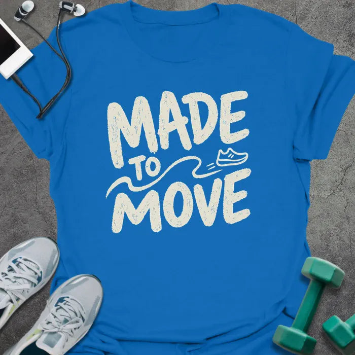T-Shirt Royal / XS Made Move T-Shirt