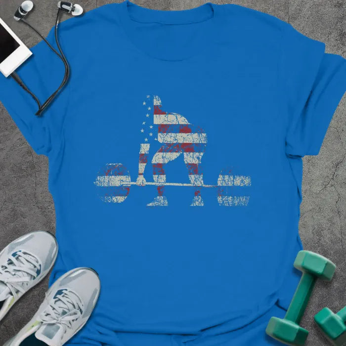 T-Shirt Royal / XS Patriot Deadlift T-Shirt