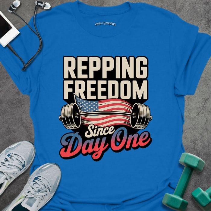 T-Shirt Royal / XS Repping Freedom T-Shirt