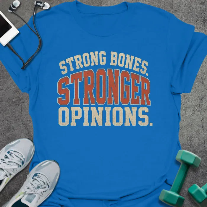 T-Shirt Royal / XS Strong Opinions T-Shirt
