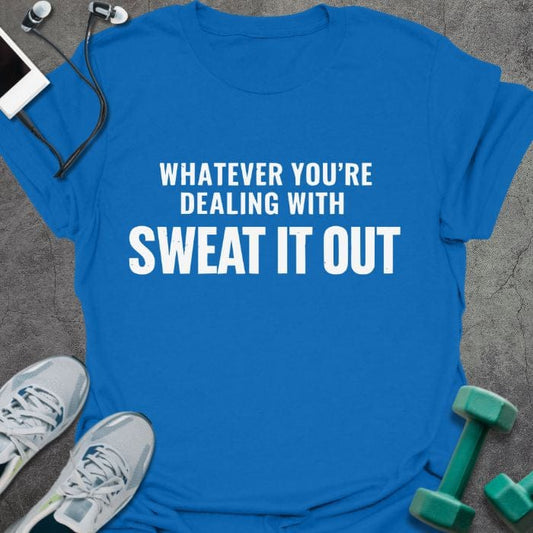 T-Shirt Royal / XS Sweat It T-Shirt
