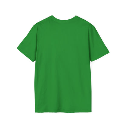 Back view of the Irish green t-shirt, plain with no print