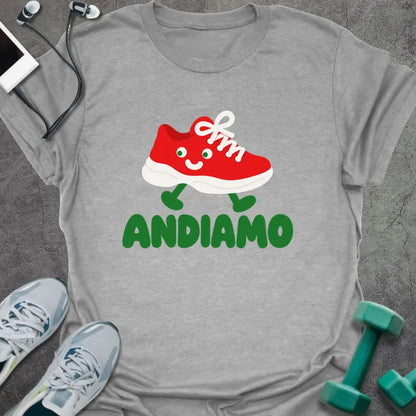T-Shirt Sport Grey / M Andiamo Sneaker T-Shirt