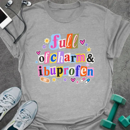T-Shirt Sport Grey / M Charm Ibuprofen T-Shirt