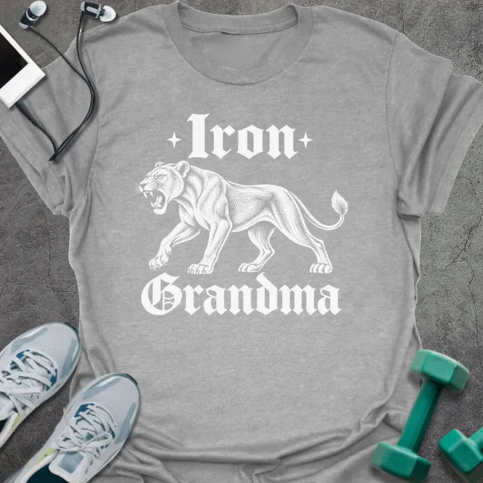T-Shirt Sport Grey / M iron-grandma T-Shirt