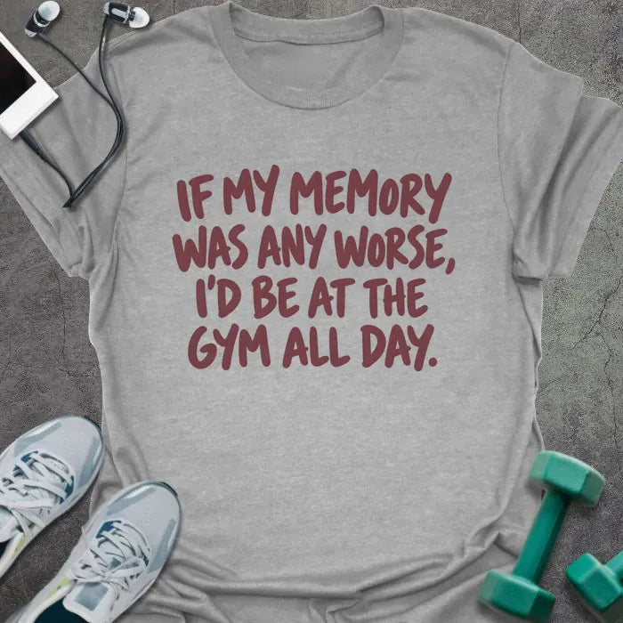 T-Shirt Sport Grey / M Memory Worse T-Shirt
