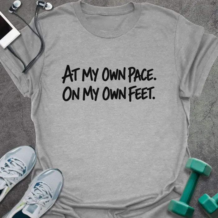 T-Shirt Sport Grey / M Own Pace T-Shirt