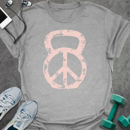 T-Shirt Sport Grey / M Peace Sign T-Shirt