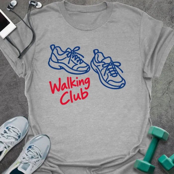 T-Shirt Sport Grey / M Walking Club T-Shirt