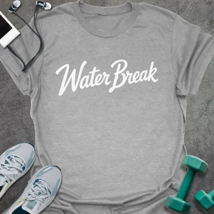 T-Shirt Sport Grey / M Water Break T-Shirt