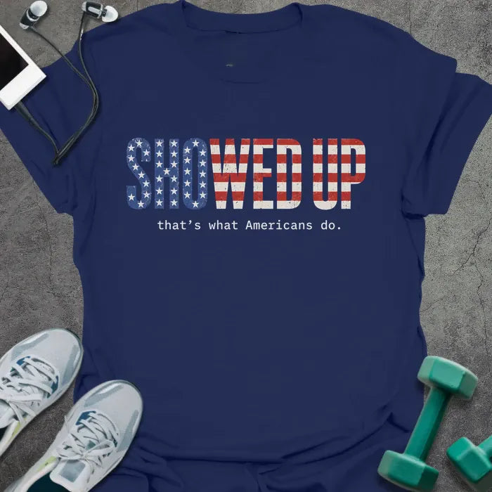 T-Shirt Sport Grey / S Americans Show T-Shirt