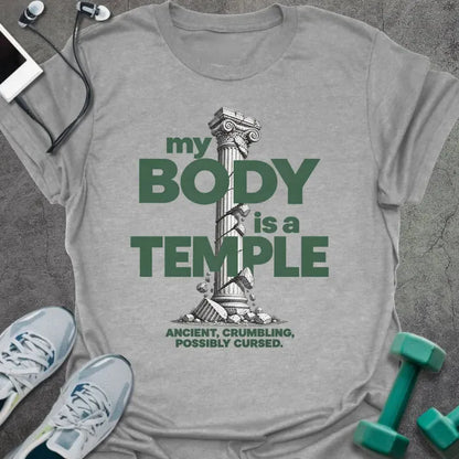 T-Shirt Sport Grey / S Ancient Temple T-Shirt
