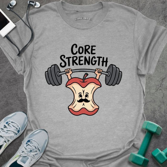 T-Shirt Sport Grey / S Apple Core T-Shirt