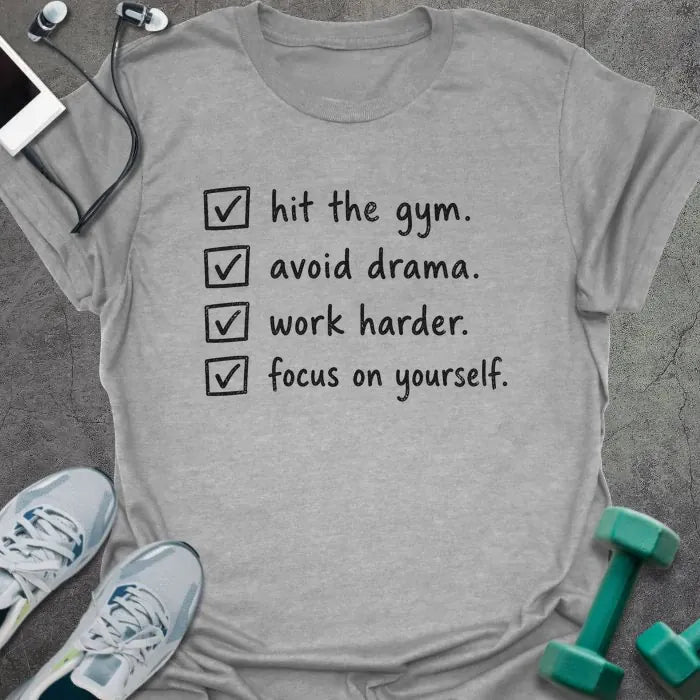 T-Shirt Sport Grey / S Avoid Drama T-Shirt