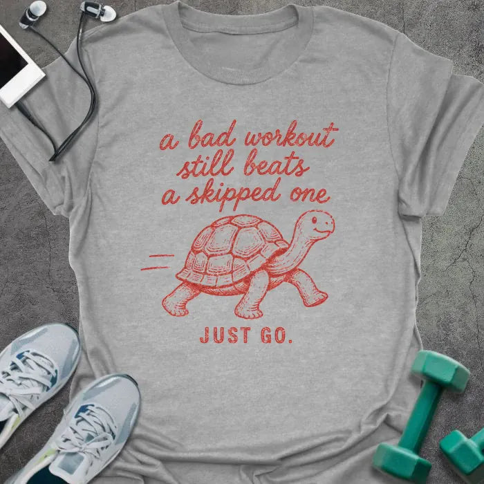 T-Shirt Sport Grey / S Bad Workout T-Shirt