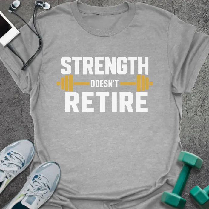 T-Shirt Sport Grey / S Barbell Retired T-Shirt