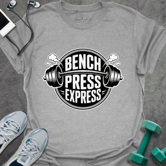 T-Shirt Sport Grey / S Bench Press Express T-Shirt