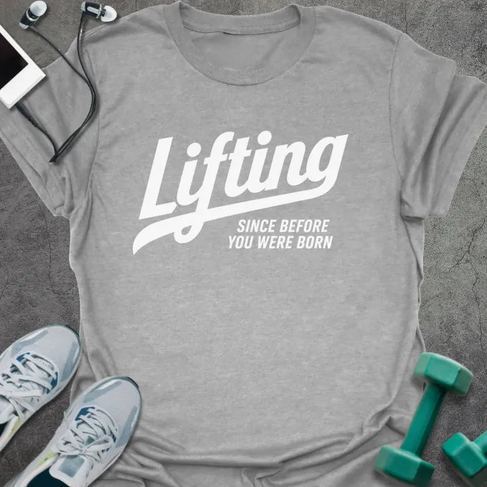 T-Shirt Sport Grey / S Born Lifting T-Shirt