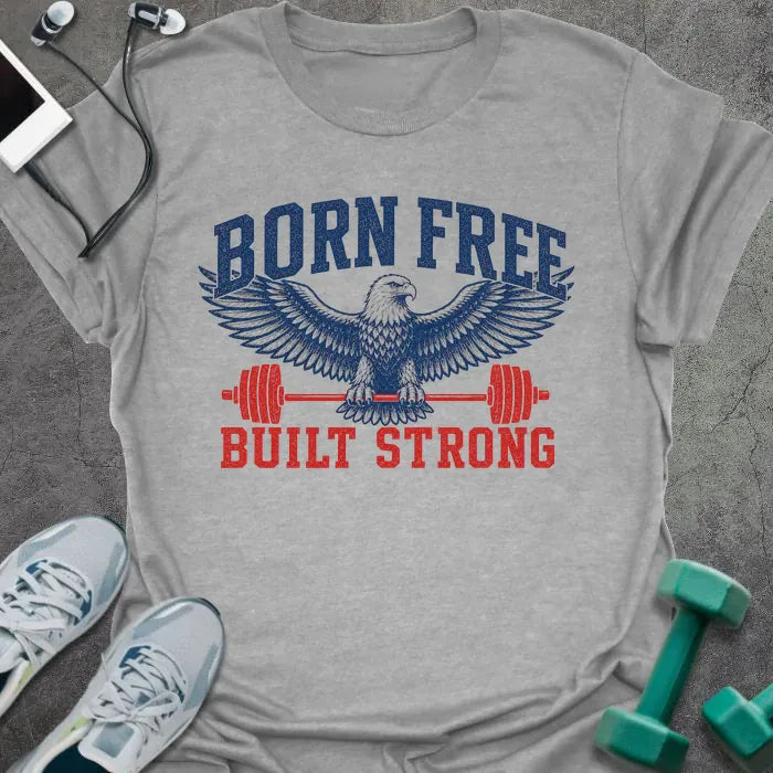 T-Shirt Sport Grey / S Born Strong T-Shirt