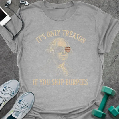 T-Shirt Sport Grey / S Burpee Treason T-Shirt