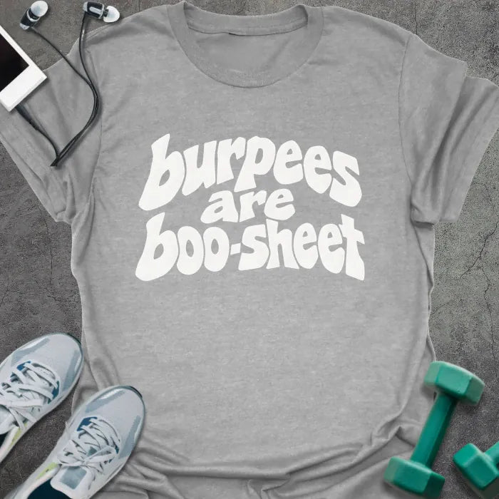 T-Shirt Sport Grey / S Burpees Boo T-Shirt