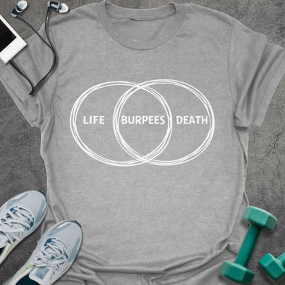 T-Shirt Sport Grey / S Burpees Diagram T-Shirt