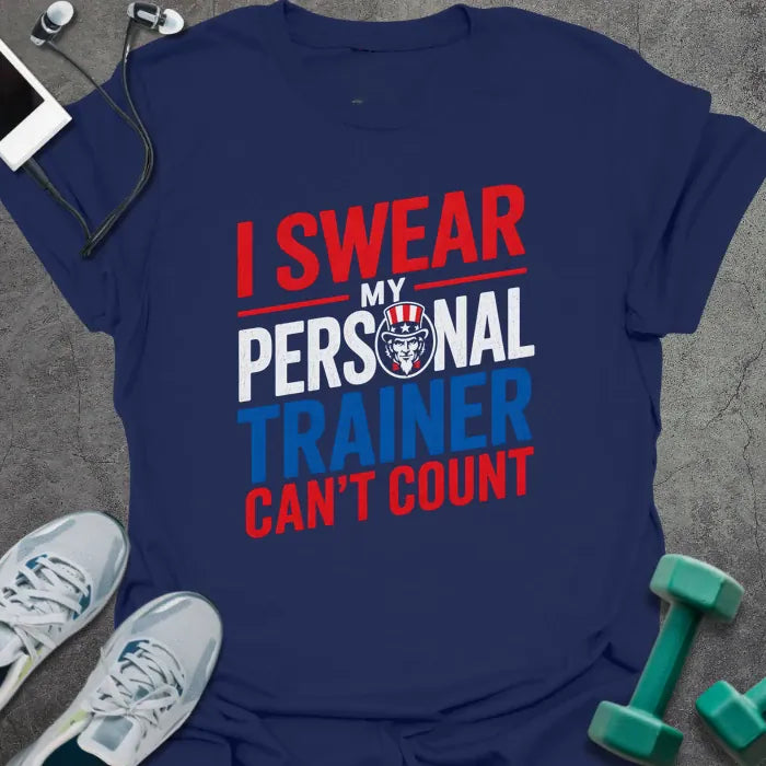T-Shirt Sport Grey / S Cant Count T-Shirt
