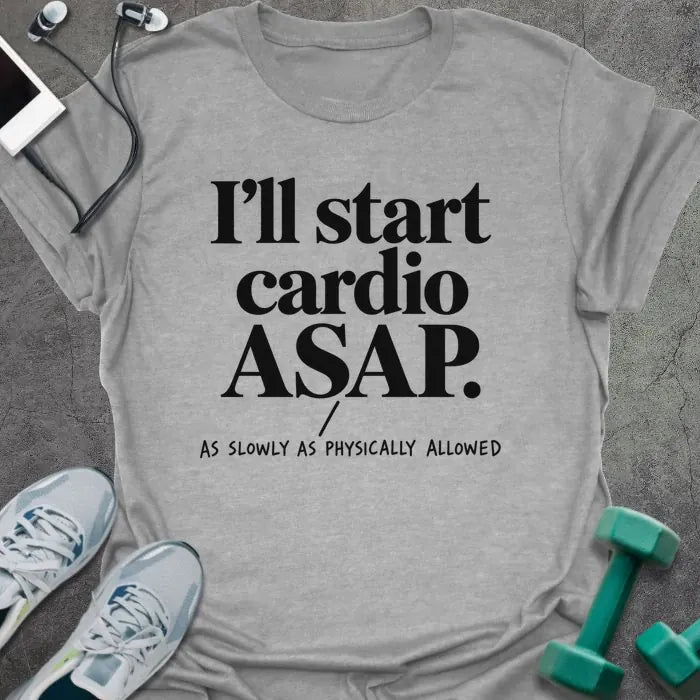 T-Shirt Sport Grey / S Cardio ASAP T-Shirt
