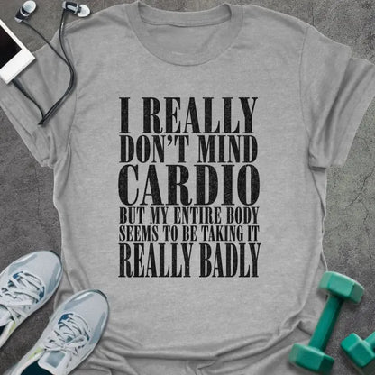 T-Shirt Sport Grey / S Cardio Badly T-Shirt