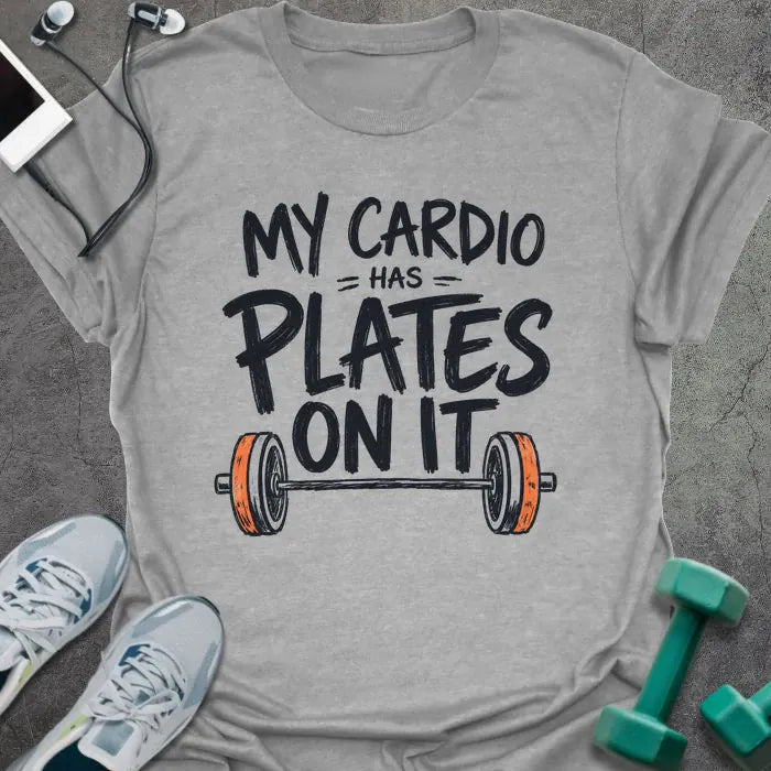 T-Shirt Sport Grey / S Cardio Plates T-Shirt