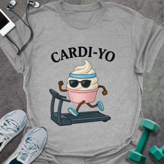 T-Shirt Sport Grey / S Cardiyo T-Shirt