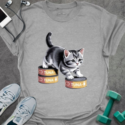 T-Shirt Sport Grey / S Cat Burpees T-Shirt