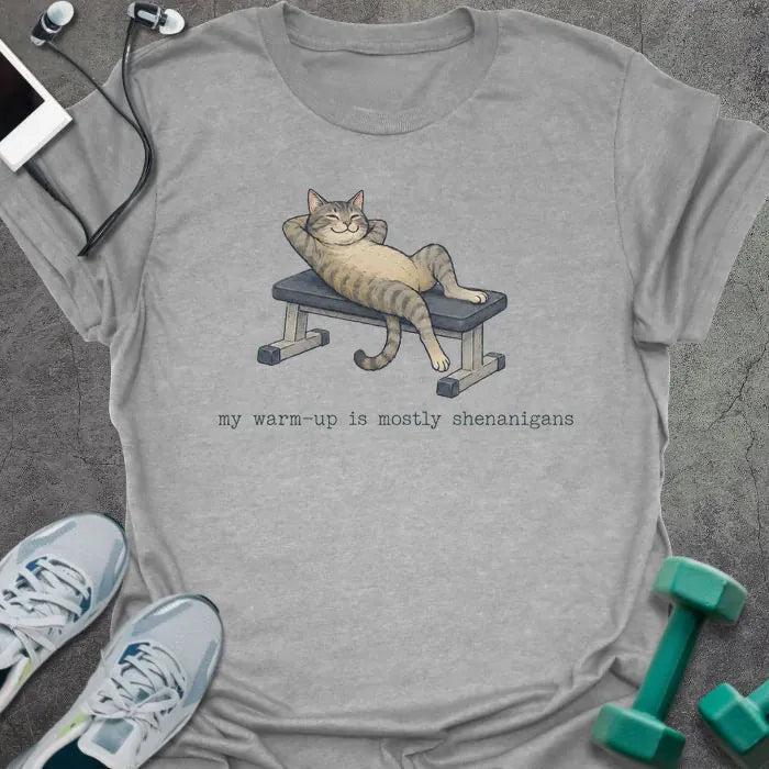 T-Shirt Sport Grey / S Cat Shenanigans T-Shirt