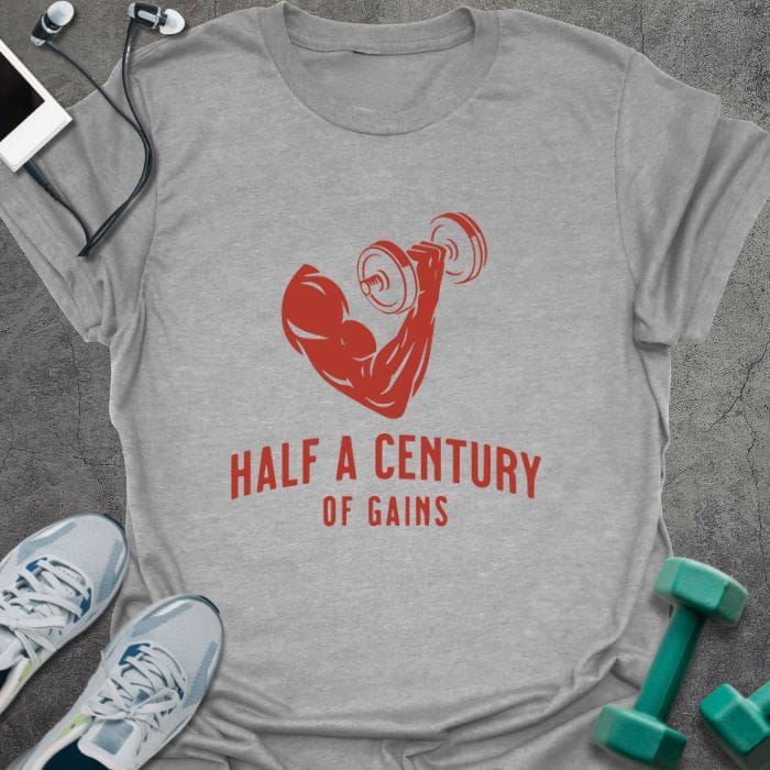 T-Shirt Sport Grey / S Century Gains T-Shirt