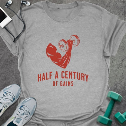 T-Shirt Sport Grey / S Century Gains T-Shirt