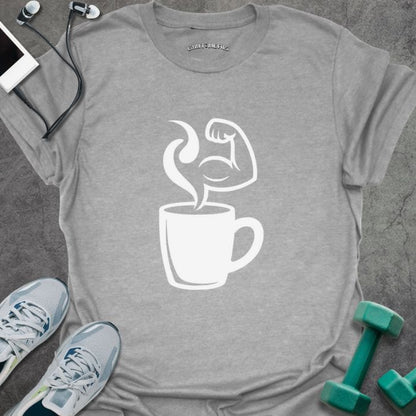 T-Shirt Sport Grey / S Coffee Bicep T-Shirt