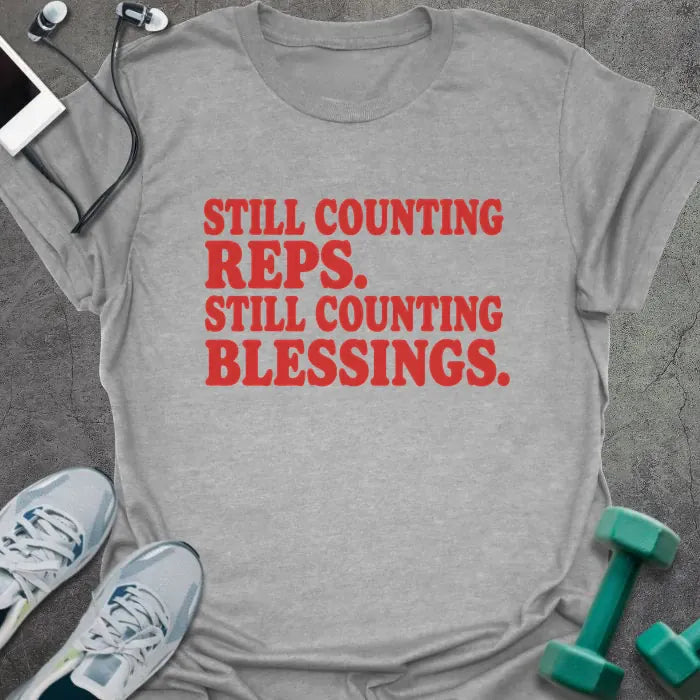 T-Shirt Sport Grey / S Counting Blessings T-Shirt
