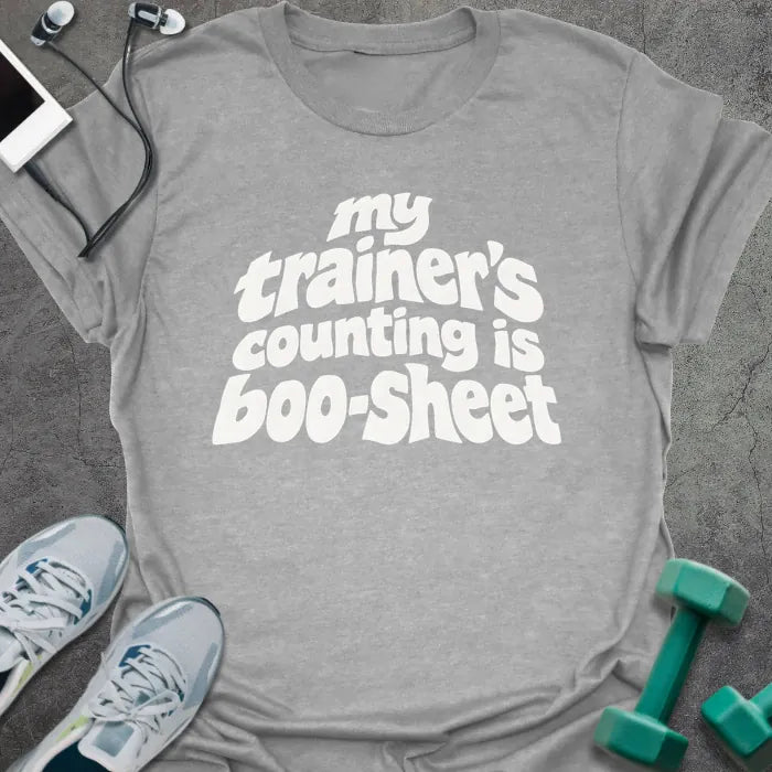 T-Shirt Sport Grey / S Counting Boo T-Shirt