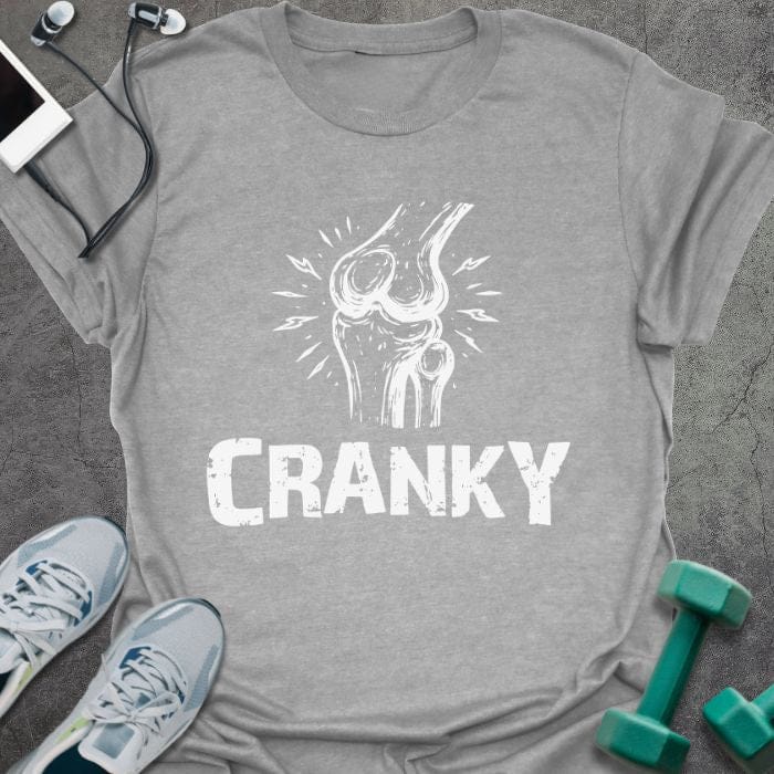 T-Shirt Sport Grey / S Cranky Knees T-Shirt