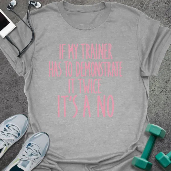 T-Shirt Sport Grey / S Demonstrate Twice T-Shirt