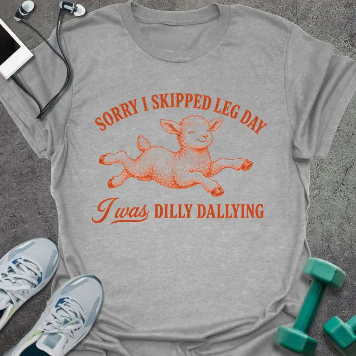 T-Shirt Sport Grey / S Dilly Dallying T-Shirt