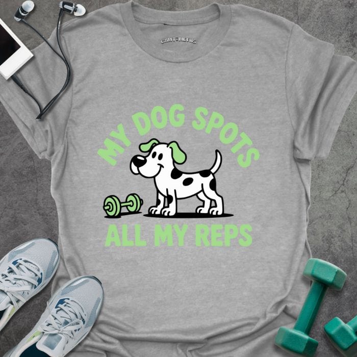 T-Shirt Sport Grey / S Dog Spots T-Shirt