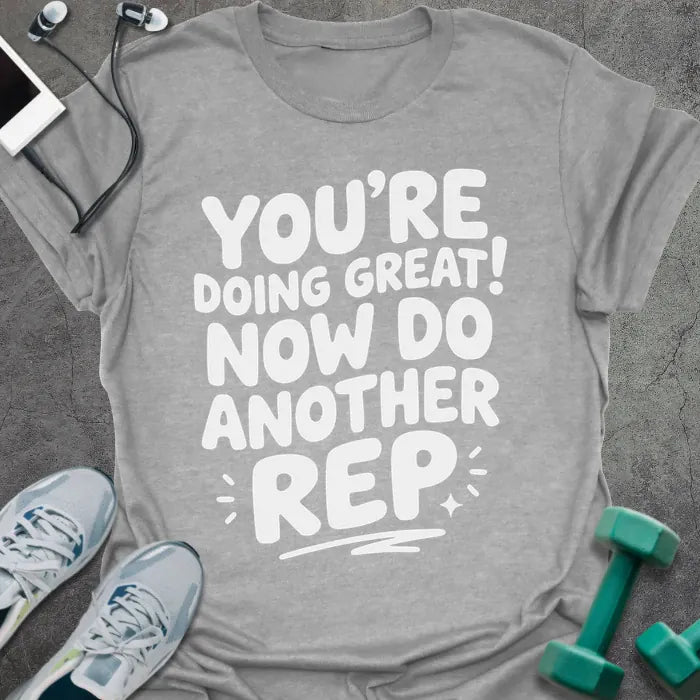 T-Shirt Sport Grey / S Doing Great T-Shirt