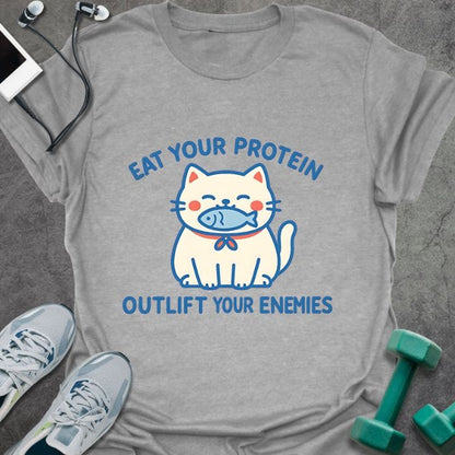T-Shirt Sport Grey / S Eat Protein T-Shirt