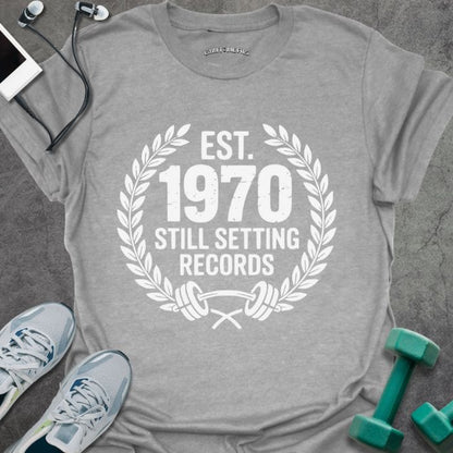 T-Shirt Sport Grey / S Est 1970 T-Shirt