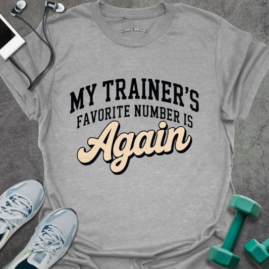 T-Shirt Sport Grey / S Favorite Number T-Shirt