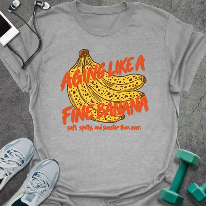 T-Shirt Sport Grey / S Fine Banana T-Shirt