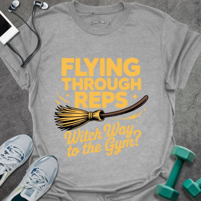 T-Shirt Sport Grey / S Flying Thru T-Shirt