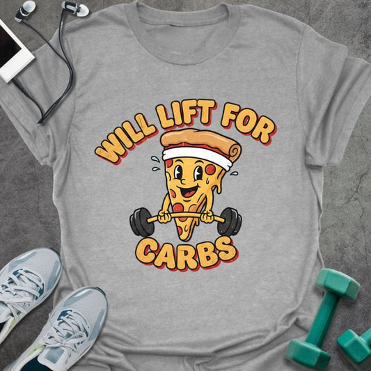 T-Shirt Sport Grey / S For Carbs T-Shirt